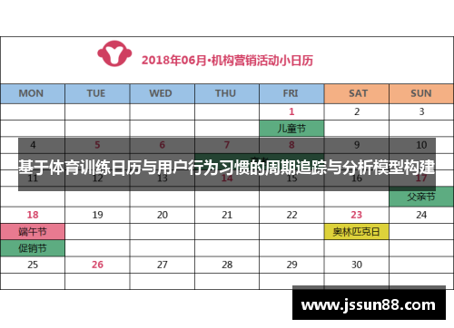 基于体育训练日历与用户行为习惯的周期追踪与分析模型构建
